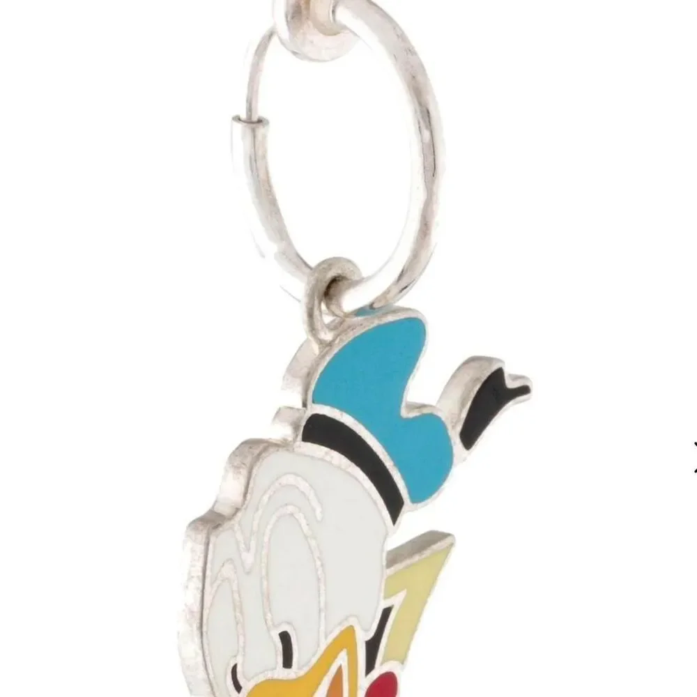 Gucci x Disney Donald Duck Keychain Unisex Enamel Multicolor 1.5